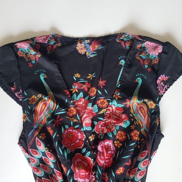 Women's High Low Small Maxi Dress - Picture 5 of 14